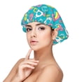 thumbnail image 1 of Naloa Donut Adjustable Hair Bonnet for Sleeping, Hair Wrap Sleep Cap Turban for Women Men, Curly Straight Hair Long Large Braid Unisex, 1 of 6