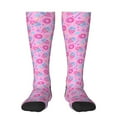 thumbnail image 1 of Naloa Donuts Thigh High Socks Extra Long Stretchy Sock Women Over Knee High Opaque Stocking Daily Wear, 1 of 6