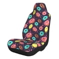thumbnail image 1 of Naloa Donuts1 Car Seat Covers 2PCs Front Car Seat Covers Universal fit for Most Cars SUVs and Trucks - 1, 1 of 5