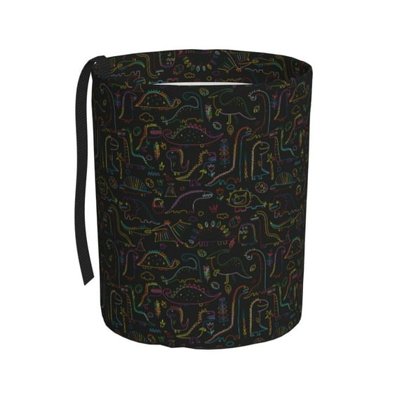 Naloa Doodle Dinosaur Car Trash Can Garbage Car Accessories Trash Can Car Waste Bin for for Driver and Passenger Any Vehicle