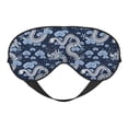 thumbnail image 1 of Naloa Dragons Print Sleep Mask for Sleeper, Light Blocking Sleeping Eye Mask for Women Men, Eye Shade with Adjustable Strap for Travel, Nap,Meditation, 1 of 7