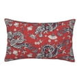 thumbnail image 1 of Naloa Dragons2 Pillowcase, Throw Pillowcase, Wrinkle-Free, Stain-Resistant with Hidden Zipper for Bedroom Sofa - 20"x30", 1 of 9