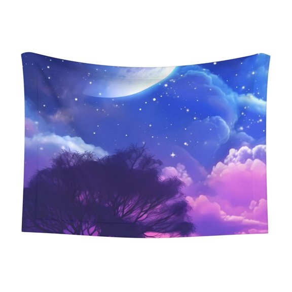 Naloa Dreamy Colorful Starry Sky Dog Blanket, 3 Sizes Cat Blanket for Indoor Cats Large Medium Small Dog Gifts-Small