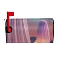 thumbnail image 1 of Naloa Dreamy Moonlit Window Mailbox Covers Magnetic Post Box Cover Post Letter Box Cover Garden Decor-21x18 in, 1 of 8
