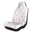 thumbnail image 1 of Naloa Easter Colorful Rabbit Car Seat Covers 2PCs Front Car Seat Covers Universal fit for Most Cars SUVs and Trucks - 2 PCS, 1 of 5
