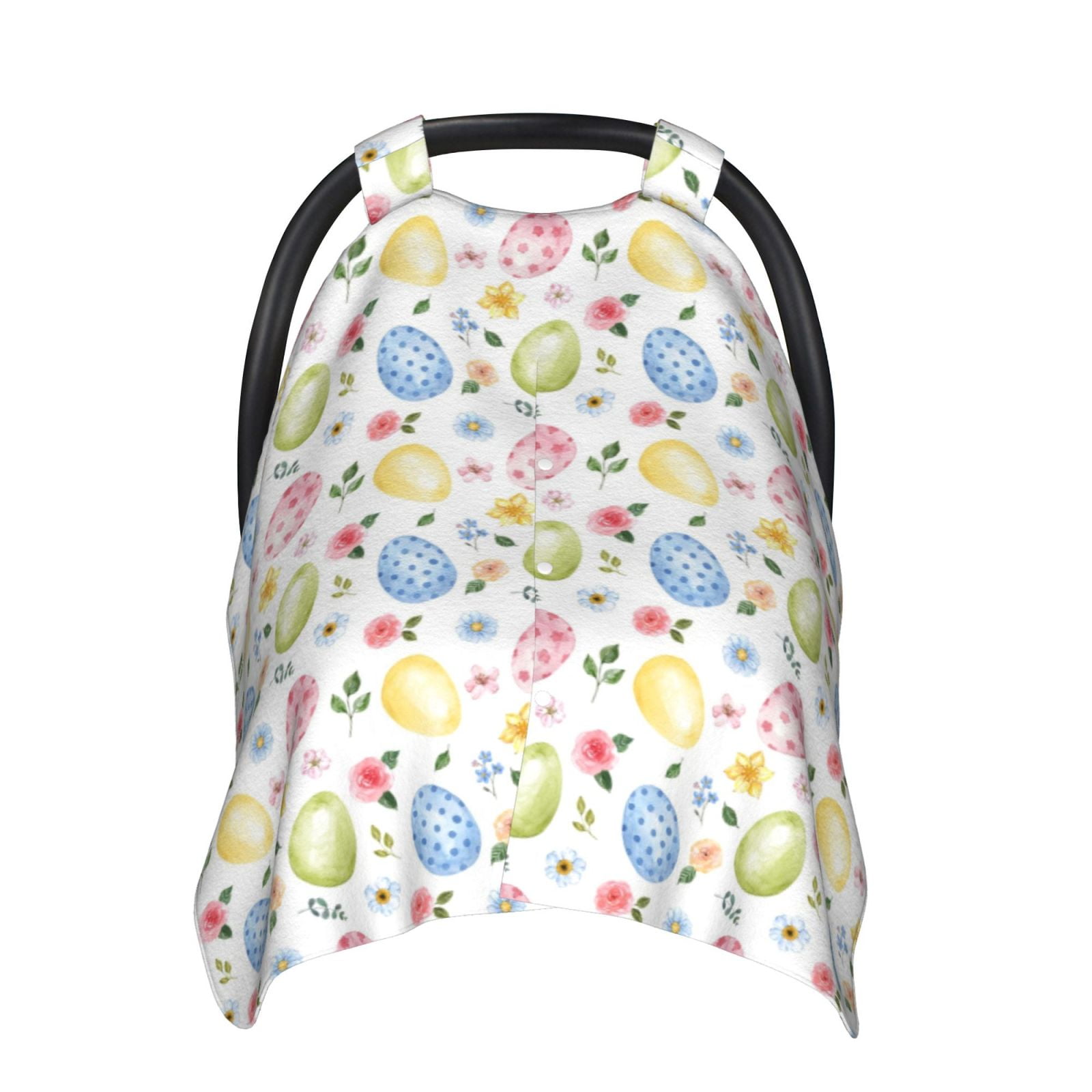 Naloa Easter Egg3 Baby Car Seat Cover, Breathable Baby Carrier Cover, Multiuse Baby Carrier Cover & Nursing Breastfeeding Cover