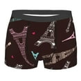 thumbnail image 1 of Naloa Eiffel Tower Print Mens Underwear - Boxers for Men, Classic Briefs for Men, 1 of 9