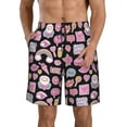 thumbnail image 1 of Naloa Elements Men's Beach Shorts, Surfing shorts, Swim trunks, Quick Dry Swim Trunks for Surfing Beach Fun - Large, 1 of 9