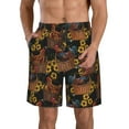 thumbnail image 1 of Naloa Embroidery Chicken Rooster And Sunflowers Men's Beach Shorts, Surfing shorts, Swim trunks, Quick Dry Swim Trunks for Surfing Beach Fun - Medium, 1 of 9