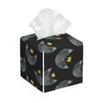 thumbnail image 1 of Naloa Faces Of The Cat Tissue Box CoverLeather Tissue Holder Square Facial Tissue Case Facial Paper Organizer Dispenser for Bathroom, Vanity Countertop, Tabletop, Car, 1 of 8