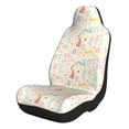 thumbnail image 1 of Naloa Fall Rabbit Car Seat Covers 2PCs Front Car Seat Covers Universal fit for Most Cars SUVs and Trucks - 1, 1 of 5