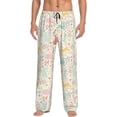 thumbnail image 1 of Naloa Fall Rabbit Pajama Pants Men, PJ Bottoms, Sleep & Lounge Pants-XX-Large, 1 of 6