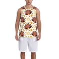 thumbnail image 1 of Naloa Fall Turkey Basketball Jersey Reversible Men's Mesh Athletic Sports Shirts Training Practice S-4XLLarge, 1 of 6