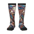 thumbnail image 1 of Naloa Fantasy Colorful Beast Knee Socks, High Socks Long Stretchy Sock Women Knee High Stocking, Long Socks for Women, 1 of 6