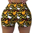 thumbnail image 1 of Naloa Farm Goose Biker Shorts for Women Seamless Scrunch Short Women’s Yoga Shorts for Gym Running Sport Shorts - Medium, 1 of 9