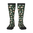 thumbnail image 1 of Naloa Festive Forest Friends Knee Socks, High Socks Long Stretchy Sock Women Knee High Stocking, Long Socks for Women, 1 of 6