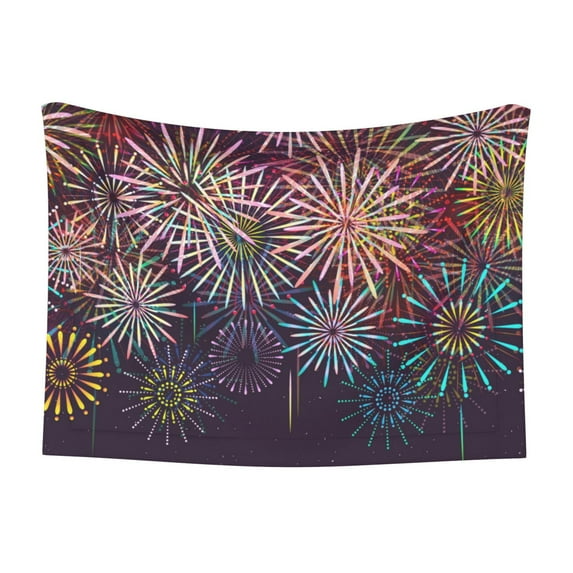 Naloa Fireworks2 Dog Blanket, 3 Sizes Cat Blanket for Indoor Cats Large Medium Small Dog Gifts-Medium