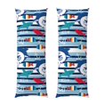 thumbnail image 1 of Naloa Fish And Shark Super Soft 20x60 Body Pillow Case,Long Side Hidden Zipper（PILLOWS ARE NOT INCLUDED）, 1 of 1
