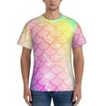 thumbnail image 1 of Naloa Fish Scale Men's T-Shirt Sport T-shirt Men's Basic Tee Casual Men's Shirt, Round Neck, Short Sleeves - X-Large, 1 of 5
