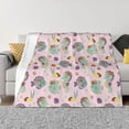 thumbnail image 1 of Naloa Fish Seahorse Flannel Blankets - Thick and Warm Blanket for Winter, Soft Fuzzy Plush King Blanket for All Seasons40"x30", 1 of 6