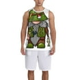 thumbnail image 1 of Naloa Fishing Gnome Basketball Jersey Reversible Men's Mesh Athletic Sports Shirts Training Practice S-4XLLarge, 1 of 6