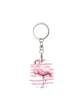 Flamingo keychain bulk on sale