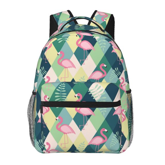 Naloa Flamingo Print Solid Color Tie Formal Necktie for Men，Suitable for business, daily life, work