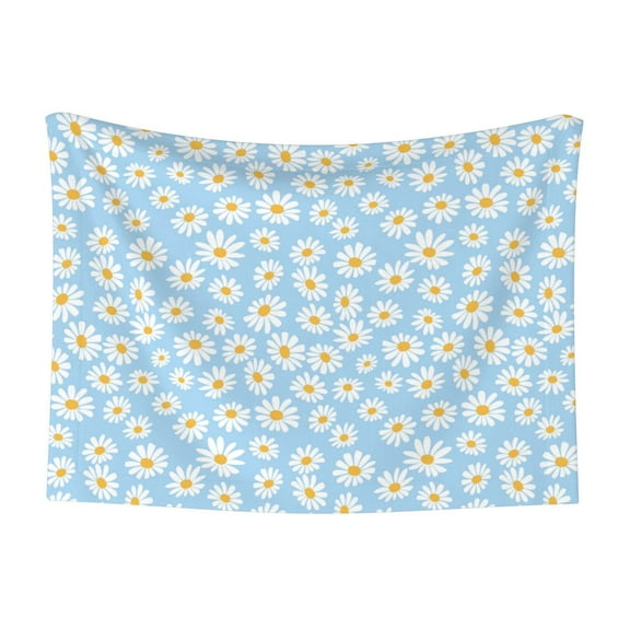 Naloa Floral Daisy Dog Blanket, 3 Sizes Cat Blanket for Indoor Cats Large Medium Small Dog Gifts-