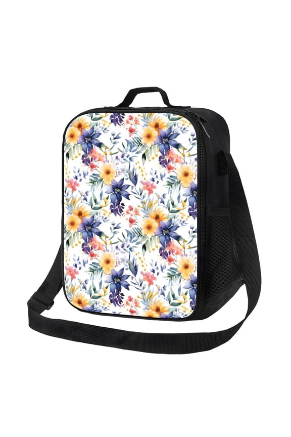 Naloa Floral Print Round Keychain Keychain Key Ring, Key Tag, Key Chain Bulk for Gift Accessories (Round)