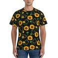 thumbnail image 1 of Naloa Flower (2) Men's T-Shirt Sport T-shirt Men's Basic Tee Casual Men's Shirt, Round Neck, Short Sleeves - Small, 1 of 5