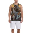 thumbnail image 1 of Naloa Flower Field Cute Bulldog Basketball Jersey Reversible Men's Mesh Athletic Sports Shirts Training Practice S-4XLXX-Large, 1 of 6
