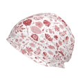 thumbnail image 1 of Naloa Flower Leaves Beanie for Men Women Knitted Unisex Winter Hat Beanies Cap Knit Cuffed Beanies Hats, 1 of 7