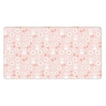 thumbnail image 1 of Naloa Flower Rabbit Gaming Mouse Pad Large Mouse Mat Long Extended Desk Pad Non-Slip Rubber Mice Pads Stitched Edges Thin Pad (16x29.5 Inch), 1 of 8