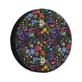 thumbnail image 1 of Naloa Flowers And Birds PVC Leather Spare Tire Wheel Cover for Car Truck SUV Camper Trailer Universal Fit many size14 inch, 1 of 6
