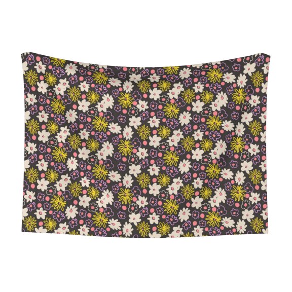 Naloa Flowers Daisy Dog Blanket, 3 Sizes Cat Blanket for Indoor Cats Large Medium Small Dog Gifts-Large