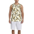 thumbnail image 1 of Naloa Flying Bees1 Basketball Jersey Reversible Men's Mesh Athletic Sports Shirts Training Practice S-4XLSmall, 1 of 6