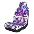 thumbnail image 1 of Naloa Flying Butterflies Car Seat Covers 2PCs Front Car Seat Covers Universal fit for Most Cars SUVs and Trucks - 1, 1 of 5