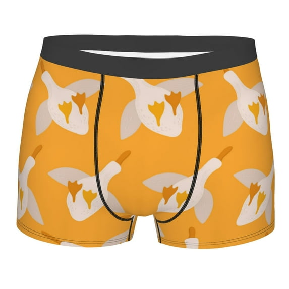 Naloa Flying Ducks Print Mens Underwear - Boxers for Men, Classic Briefs for Men