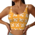 thumbnail image 1 of Naloa Flying Ducks Sports Bras for Women, High Support Bra with Removable Pads, Comfortable - Medium, 1 of 9