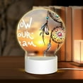 thumbnail image 1 of Naloa Follow Your Dream Dreamcatcher Acrylic LED Night Light Custom LED Lights Personalized Nightlight Customized Gifts for Family Couples Friends, 1 of 9