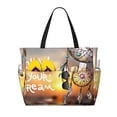 thumbnail image 1 of Naloa Follow Your Dream Dreamcatcher Large Capacity Beach Bag, Waterproof Sandproof Beach Swim Pool Bag Tote Bag for Women, 1 of 7
