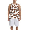 thumbnail image 1 of Naloa Football Basketball Jersey Reversible Men's Mesh Athletic Sports Shirts Training Practice S-4XL3X-Large, 1 of 6
