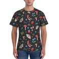 thumbnail image 1 of Naloa Forest Flora and Insects Men's T-Shirt Sport T-shirt Men's Basic Tee Casual Men's Shirt, Round Neck, Short Sleeves - XX-Large, 1 of 5