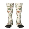 thumbnail image 1 of Naloa Forest Mushrooms Insects Thigh High Socks Extra Long Stretchy Sock Women Over Knee High Opaque Stocking Daily Wear, 1 of 6