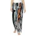 thumbnail image 1 of Naloa Four Running Horses Print Women’s Ultra-Soft Comfy Pajama Lounge Pants with Pockets & Drawstring, 1 of 8