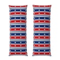 thumbnail image 1 of Naloa Fourth Of July Super Soft 20x60 Body Pillow Case,Long Side Hidden Zipper（PILLOWS ARE NOT INCLUDED）, 1 of 1