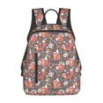 thumbnail image 1 of Naloa Foxes Print Lightweight DayBackpack Suitable for school, work, shopping, travel, etc., 1 of 5