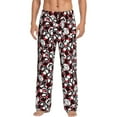 thumbnail image 1 of Naloa French Bulldog1 Pajama Pants Men, PJ Bottoms, Sleep & Lounge Pants-Small, 1 of 6
