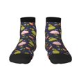 thumbnail image 1 of Naloa Frog And Flowers Ankle Socks for Women Non Slip Socks No Show Socks Classic Low Cut Casual Socks Casual Socks, 1 of 7