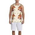 thumbnail image 1 of Naloa Frog Sitting On Mushroom Basketball Jersey Reversible Men's Mesh Athletic Sports Shirts Training Practice S-4XLSmall, 1 of 6